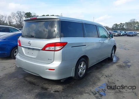 2011 Nissan Quest Sv from USA, damaged, VIN JN8AE2KP8B9004473